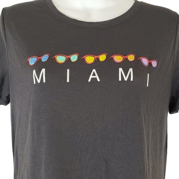 ☀ Awake Inc Short Sleeve Miami Sunnies Graphic Tee - Picture 2 of 6